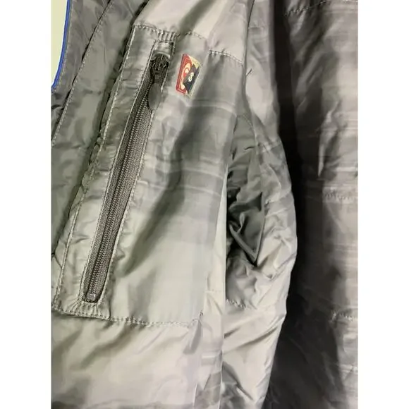 SALOMON CLIMA PRO Sample 2 Piece Ski Snowboard Jacket Coat Blue Grey Large - Picture 6 of 11